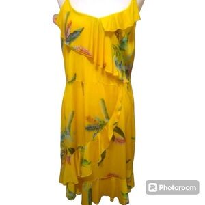 Beautiful VENUS Bird and Flower Sundress LG